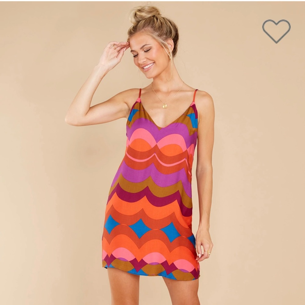 Hot Pink Multi Dress